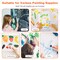 Grey 3-in-1 Kids Art Easel with Magnetic Chalkboard and Whiteboard Perfect Gift for Boys and Girls